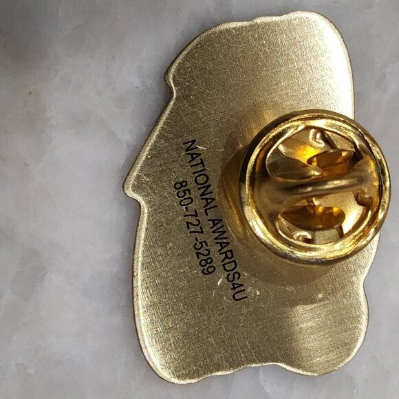 Rotary International Pin with World Map Design - Picture 3 of 3